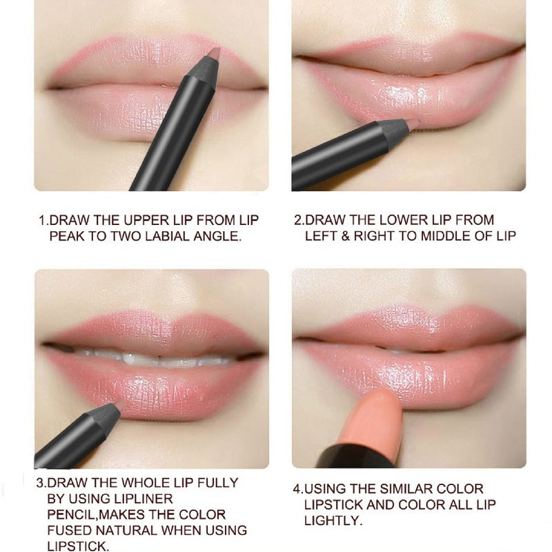 Moisturizing Matte Velvet 13 Color Lip Liner