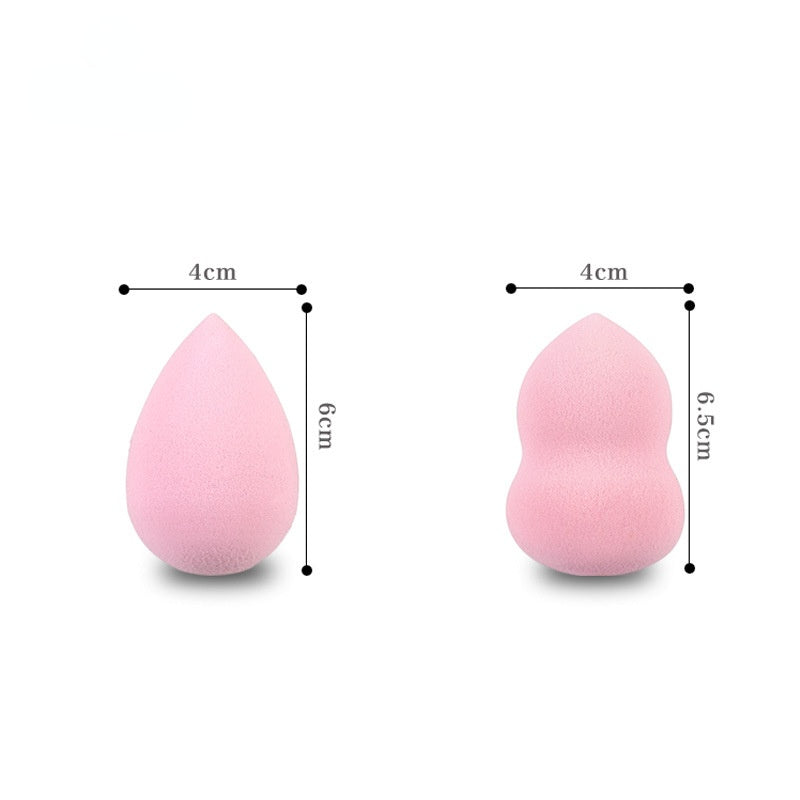 Wet and dry gourd puff