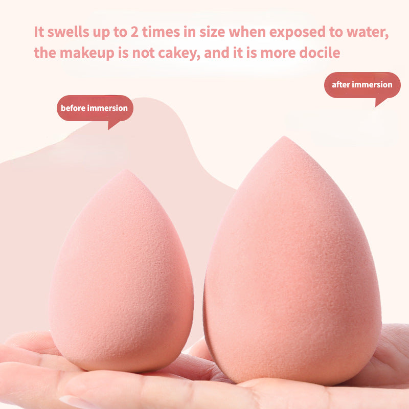 Ultra-soft non-absorbing powder beauty blender