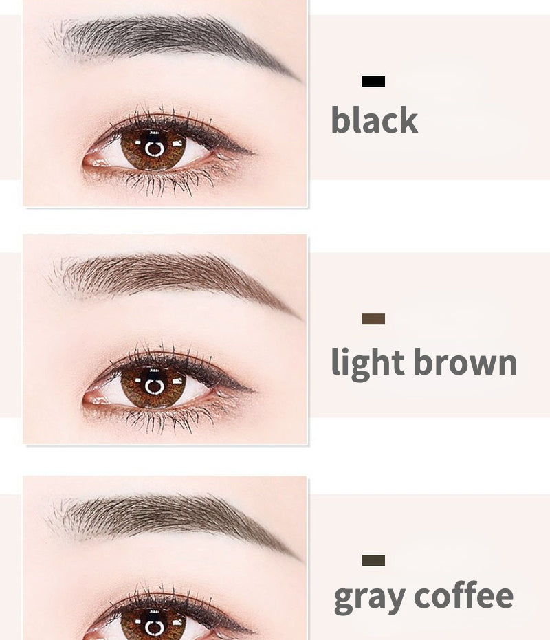 Waterproof, sweat-proof and smudge-proof eyebrow pencil