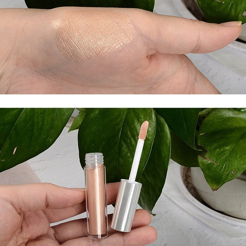 Spot no logo pearlescent monochrome liquid eye shadow