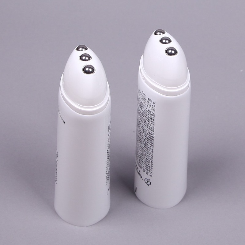 Body care cosmetic tube roller applicator