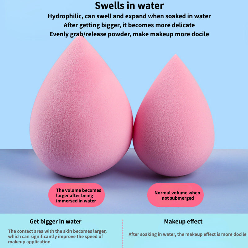 Skin-friendly non-latex beauty blender