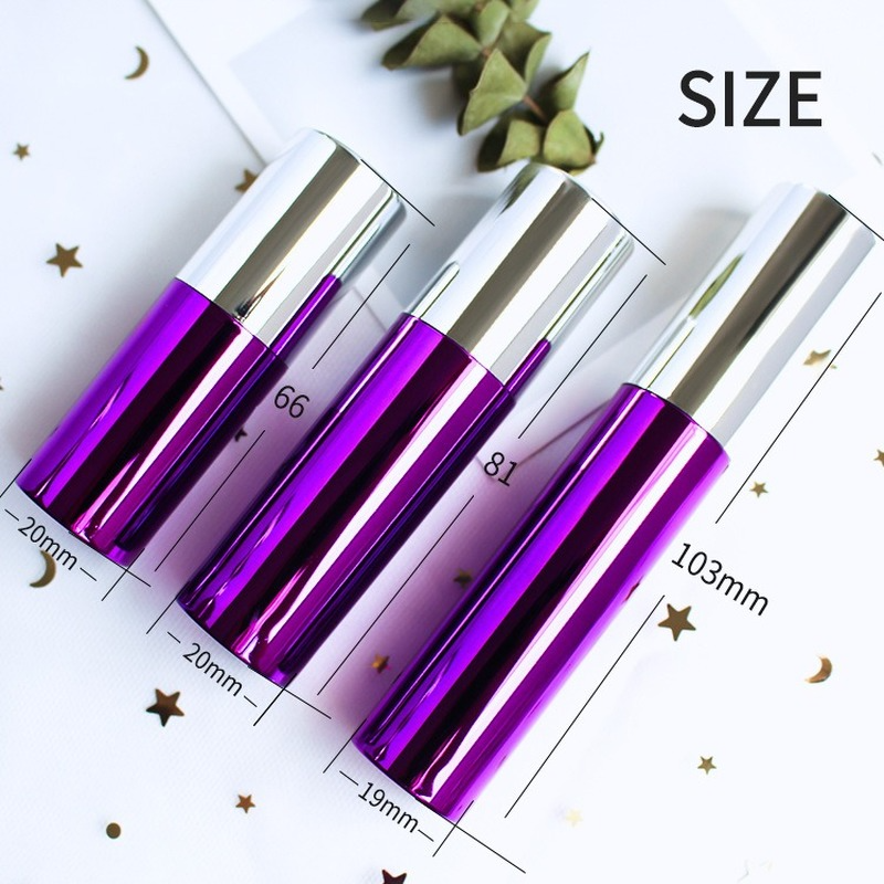 Multicolor Round Lip Glaze Tube