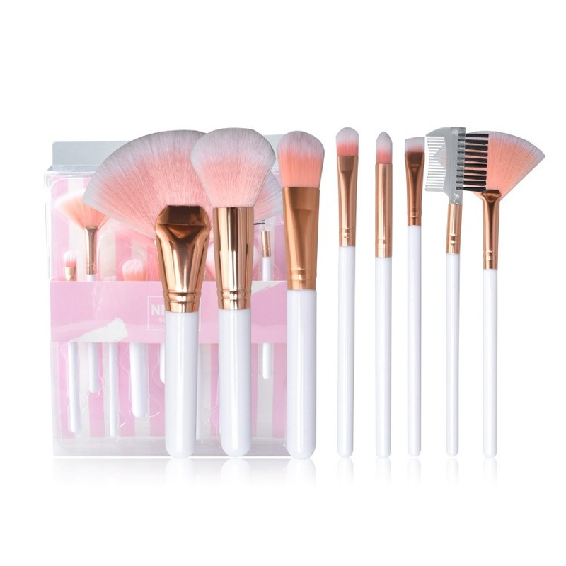 Makeup Brush 8 Makeup Set Box