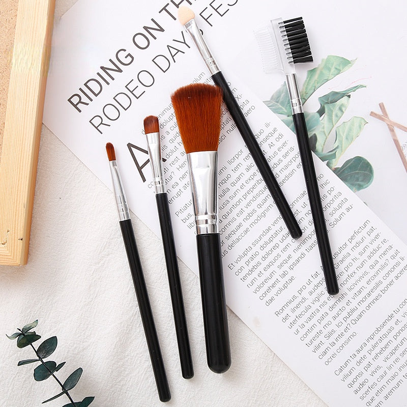 5 Pieces Makeup Brushes Set