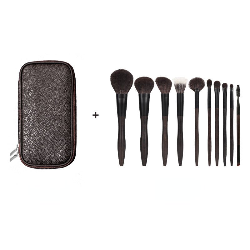 Premium Animal Hair Wool Makeup Brush Set