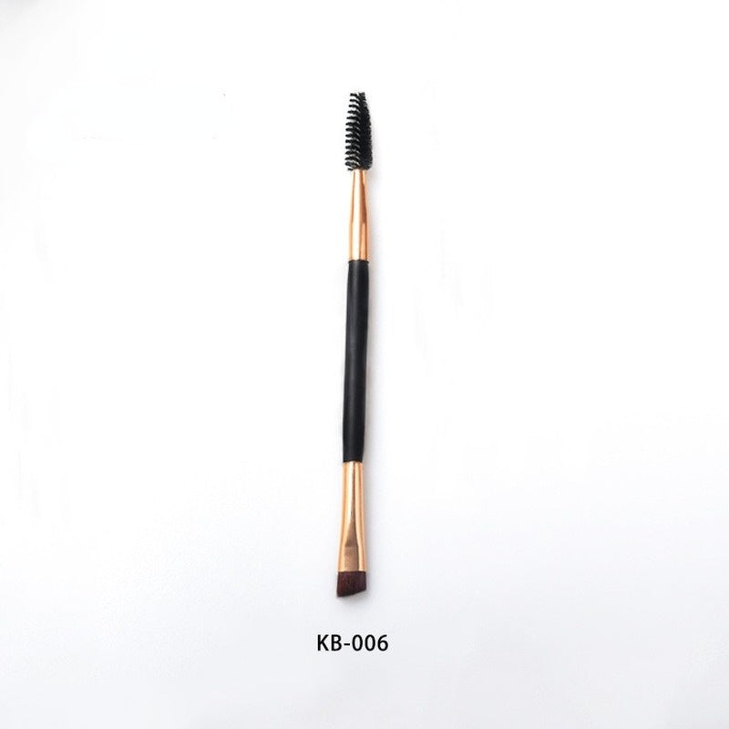 Eye shadow smudge double-ended brush