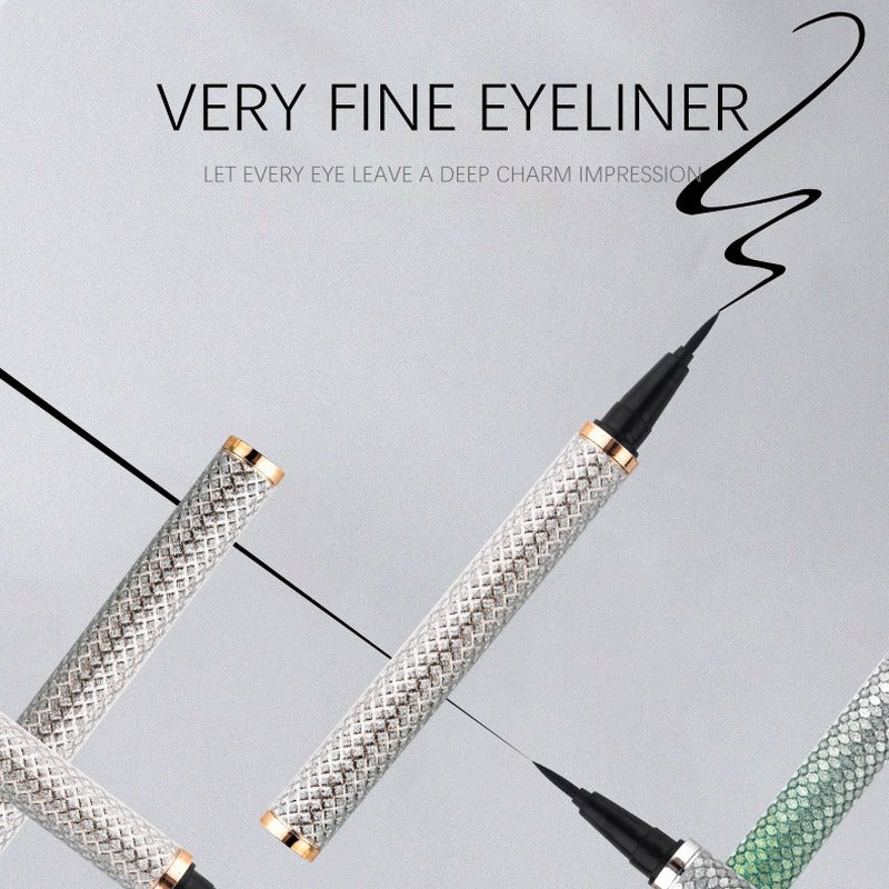 Smooth, waterproof and sweat-proof diamond scale liquid eyeliner (small batch can be printed with logo)