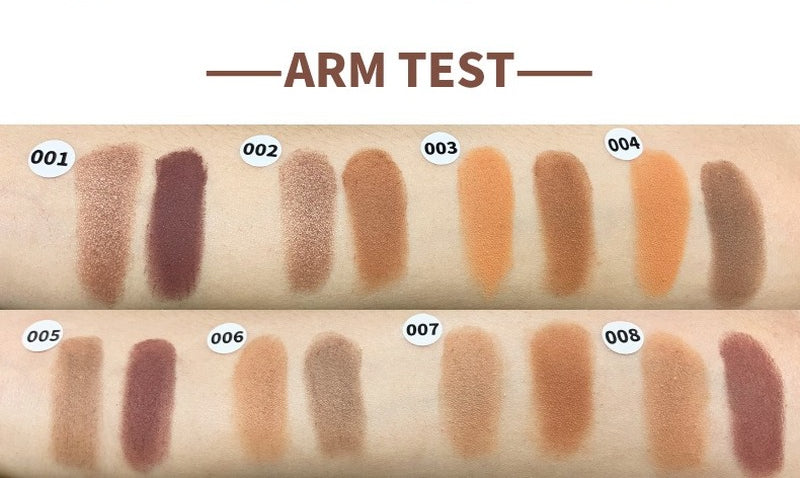 Two-tone contouring powder (printable logo in small batches)