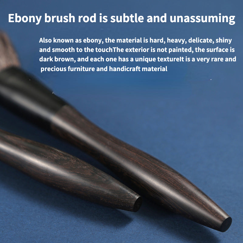 Premium Animal Hair Wool Makeup Brush Set