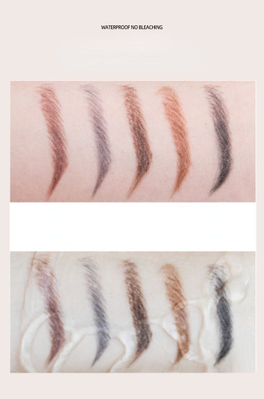 Ultra-fine gold bar waterproof and non-fading eyebrow pencil OEM/ODM