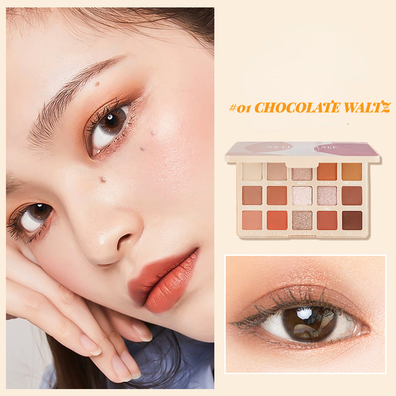 15 Color Eyeshadow Palette