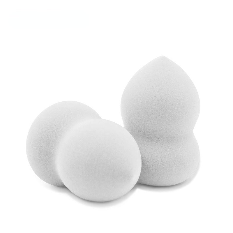 Grey Flocked Droplet Puff