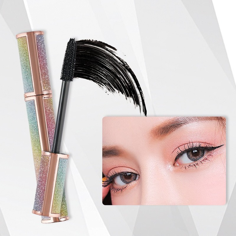 Curly, thick and not easy to take off makeup star mascara (printable logo)