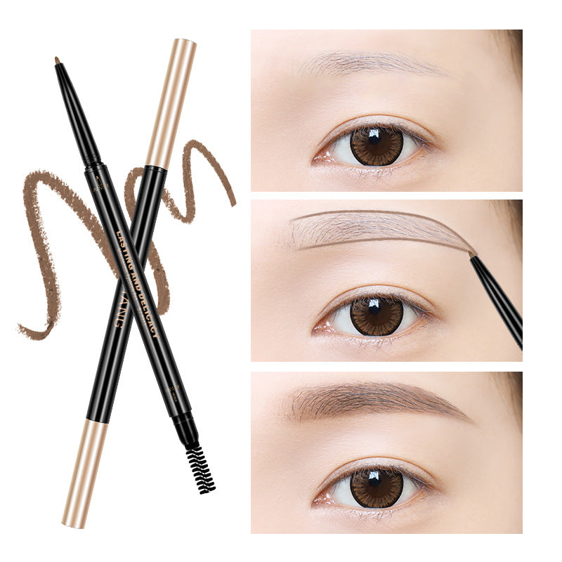 One stroke coloring superfine eyebrow pencil