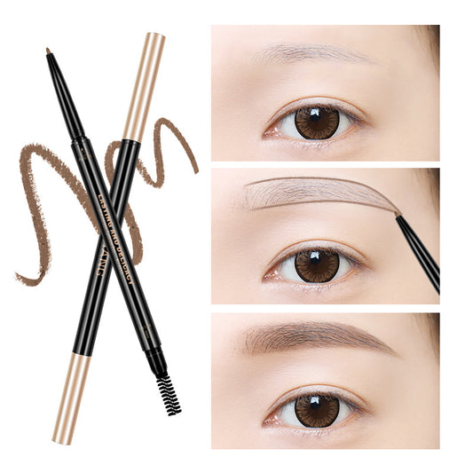 One stroke coloring superfine eyebrow pencil