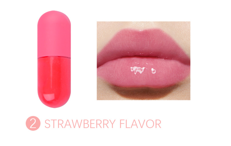 Repair moisturizing fade lip wrinkles lip plumping essence lip oil (small batch can print logo)