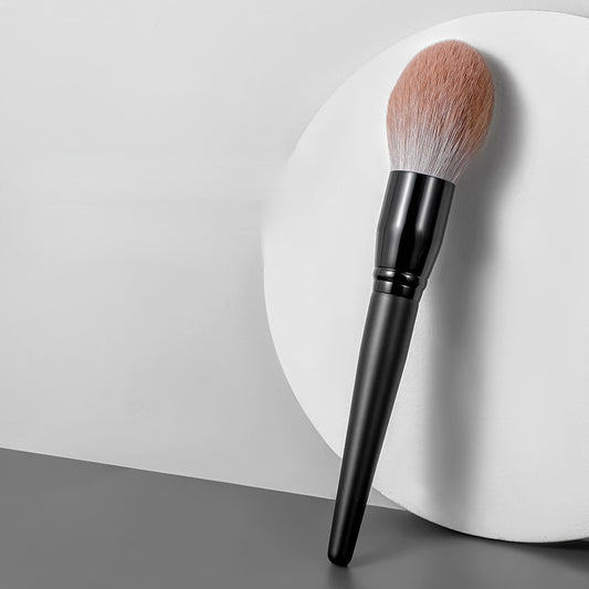Single large flame type loose powder brush