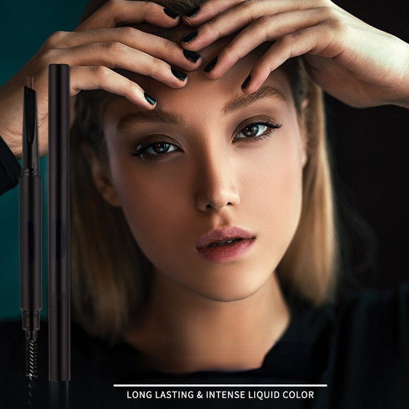 Triangular oval machete automatic eyebrow pencil OEM/ODM