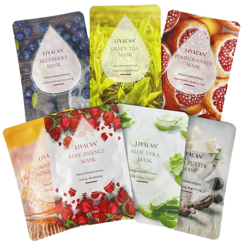 Whitening Hydrating Sheet Mask With Natural Organic Fruit Vitamin