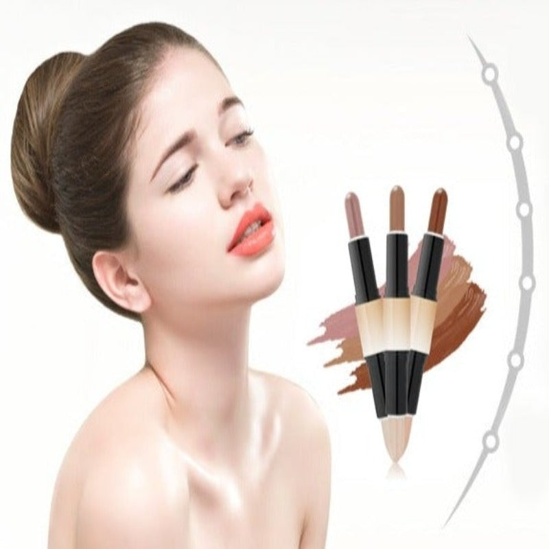 Bronzer and Highlighter 2 In 1 Contour