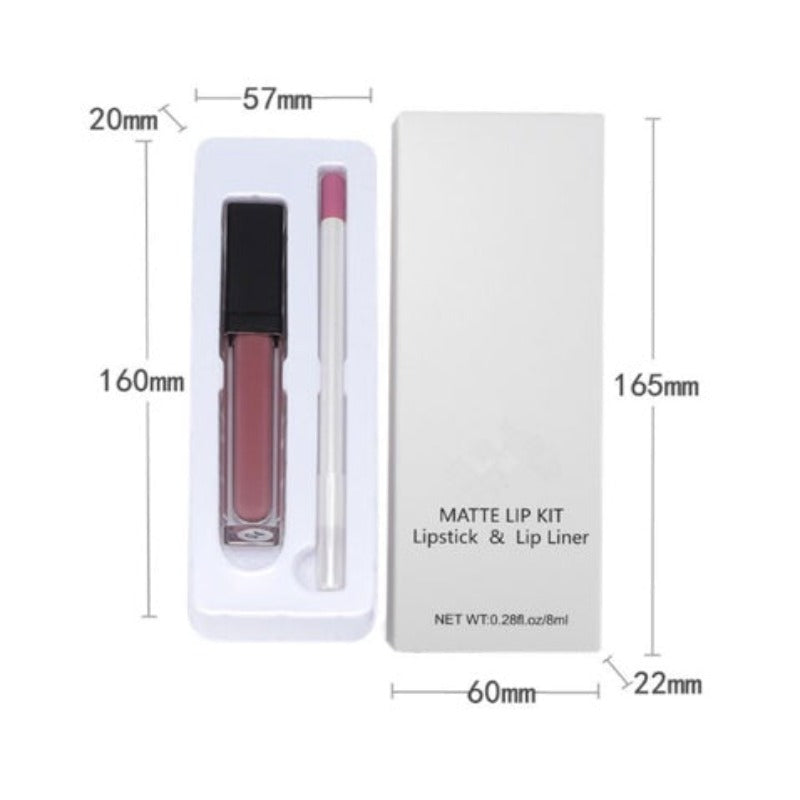 Lip Gloss and Lip Liner set