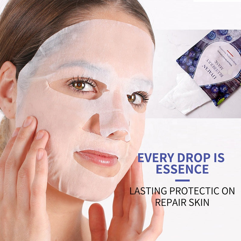 Whitening Hydrating Sheet Mask With Natural Organic Fruit Vitamin