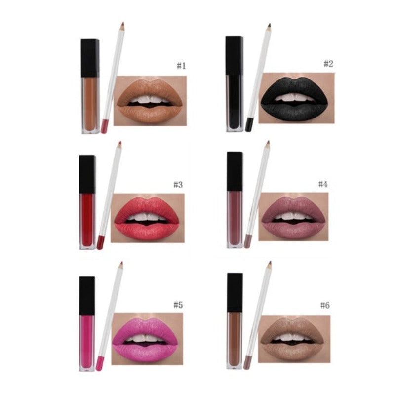 Lip Gloss and Lip Liner set