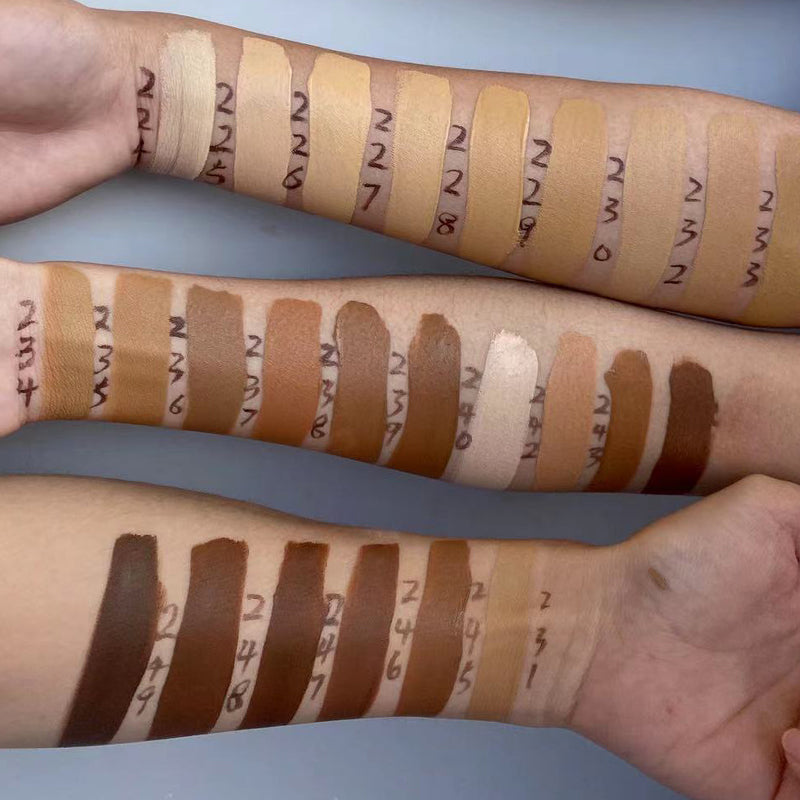 NO LOGO Long Lasting Waterproof Natural Face Concealer Liquid Private Label Foundation