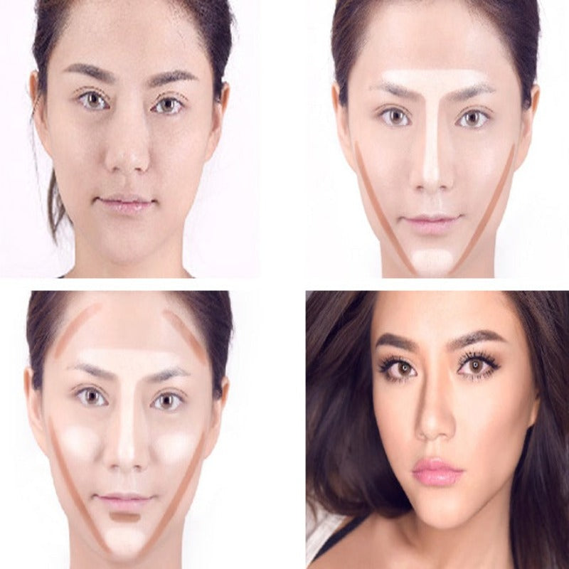 Bronzer and Highlighter 2 In 1 Contour