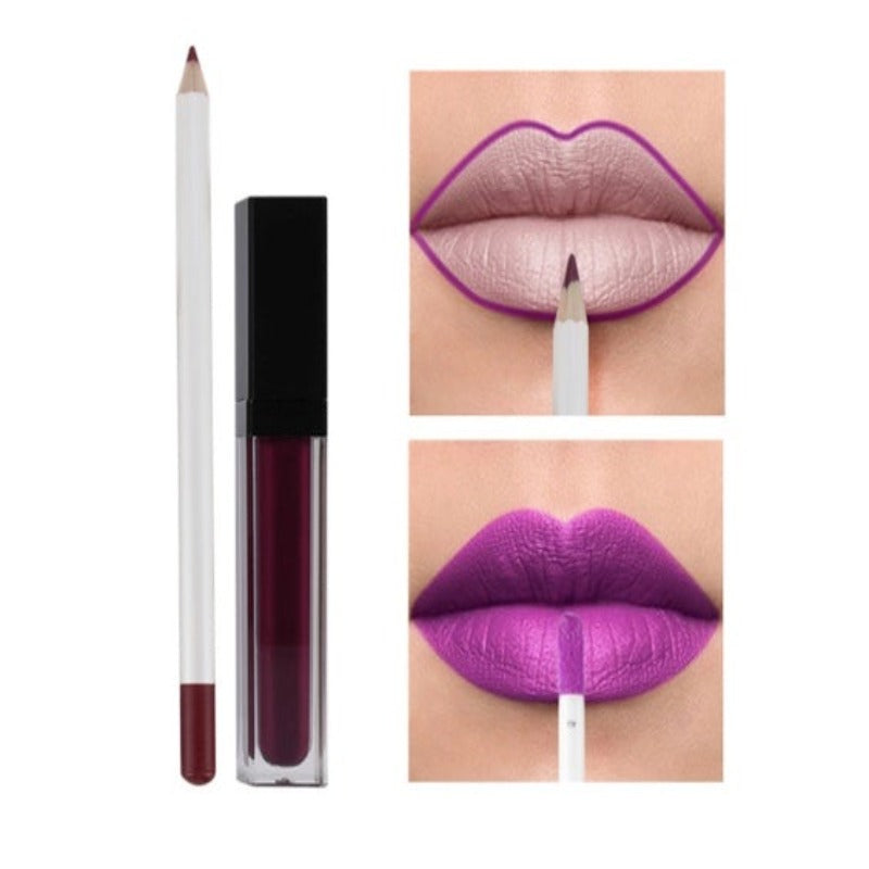 Lip Gloss and Lip Liner set