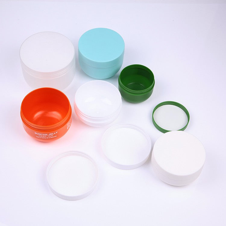 Round edge PP plastic jar