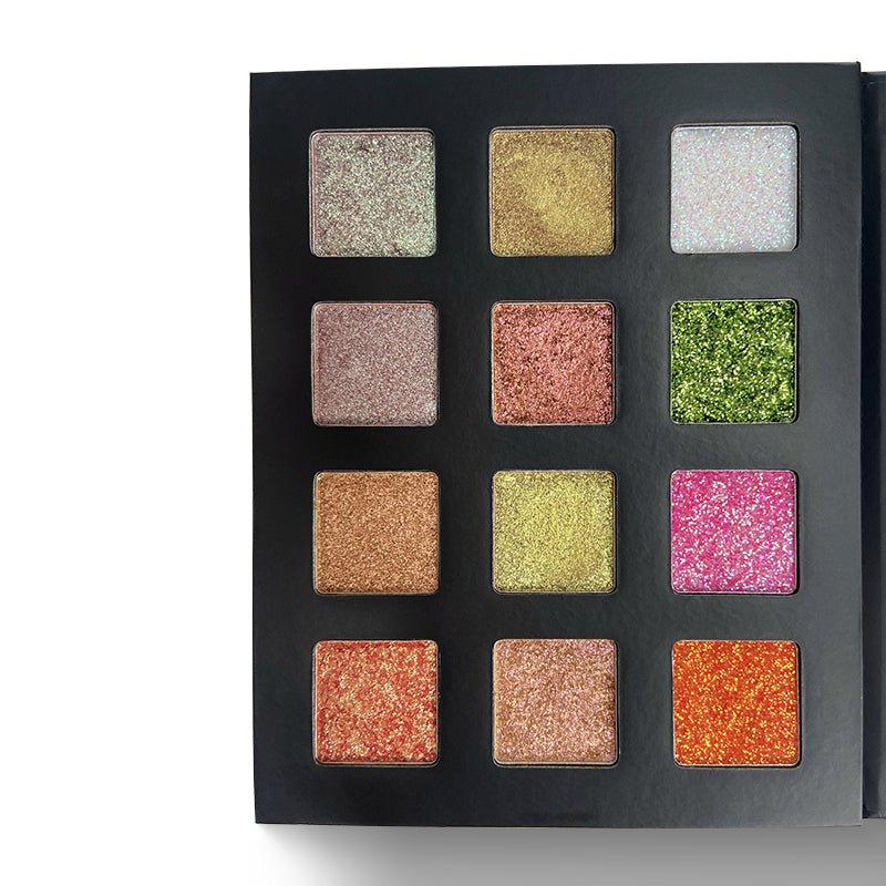 Sequined Colorful Eyeshadow