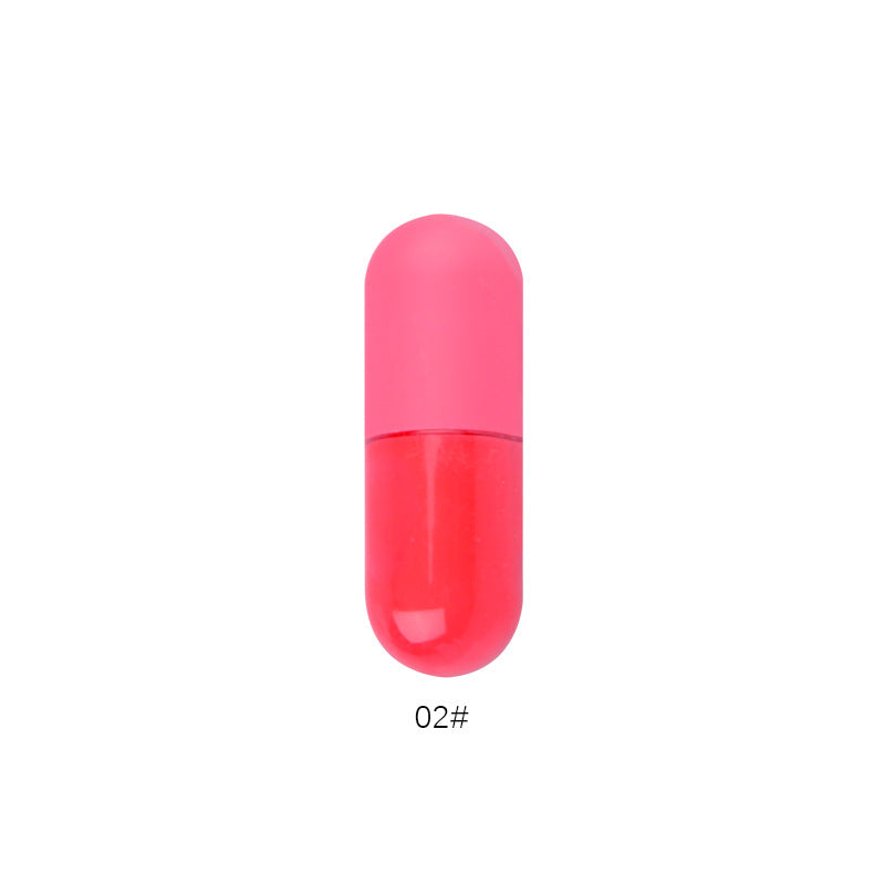 Repair moisturizing fade lip wrinkles lip plumping essence lip oil (small batch can print logo)
