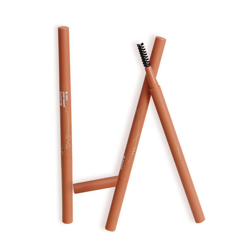 Ultra-fine double-ended long-lasting sweat-proof eyebrow pencil OEM/ODM