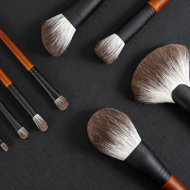 8 Snow Fox Hair Makeup Brush Set