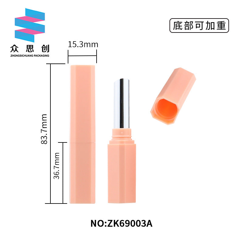 Polygon lipstick tube