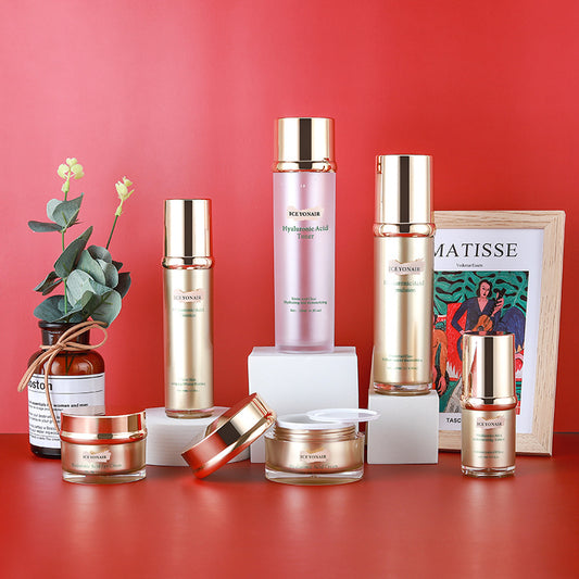 Golden shoulder bottle cosmetic bottle 30g cream bottle