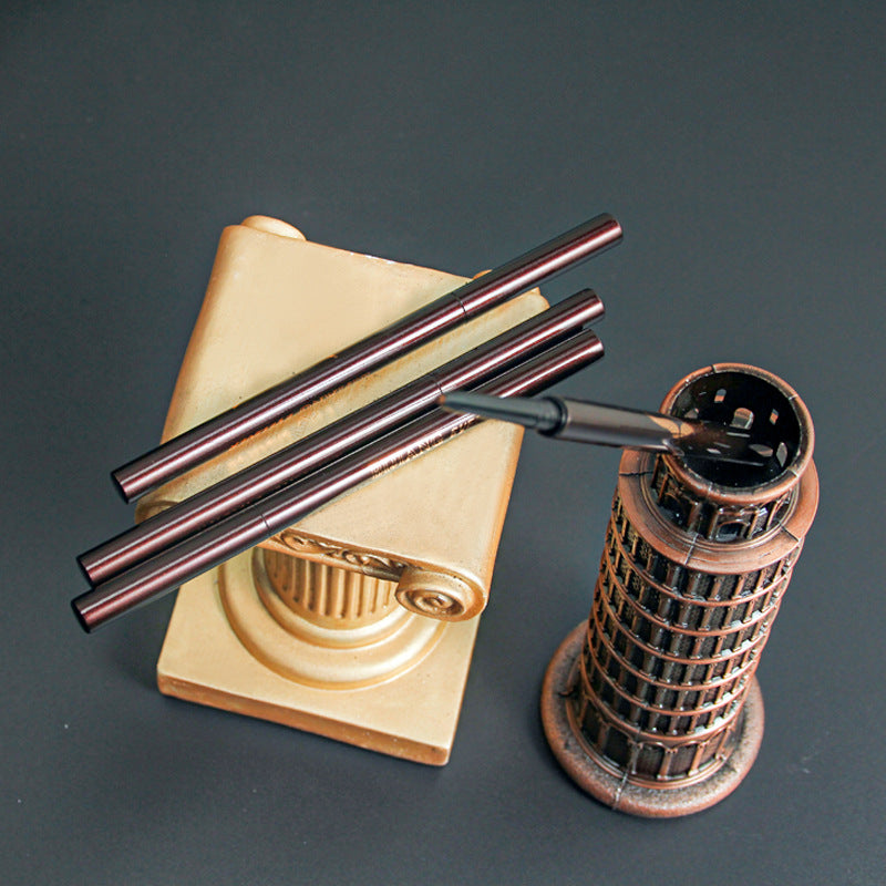 Aluminum tube 1.5mm ultra-fine eyeliner gel pen OEM/ODM