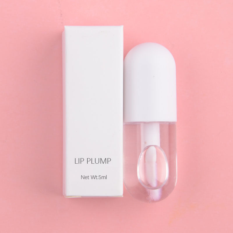 Repair moisturizing fade lip wrinkles lip plumping essence lip oil (small batch can print logo)