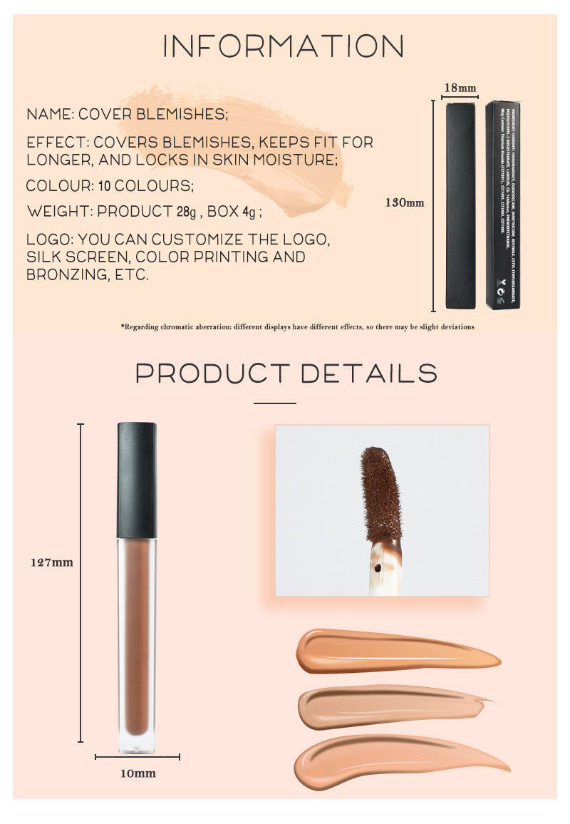 New Concealer (printable logo in small batches)