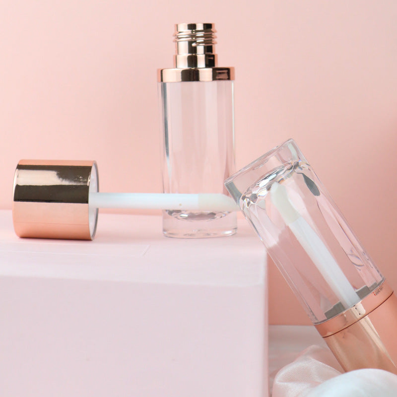 Spray rose gold large liquid foundation bottle