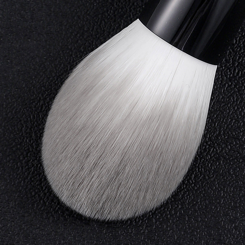 Single large flame type loose powder brush