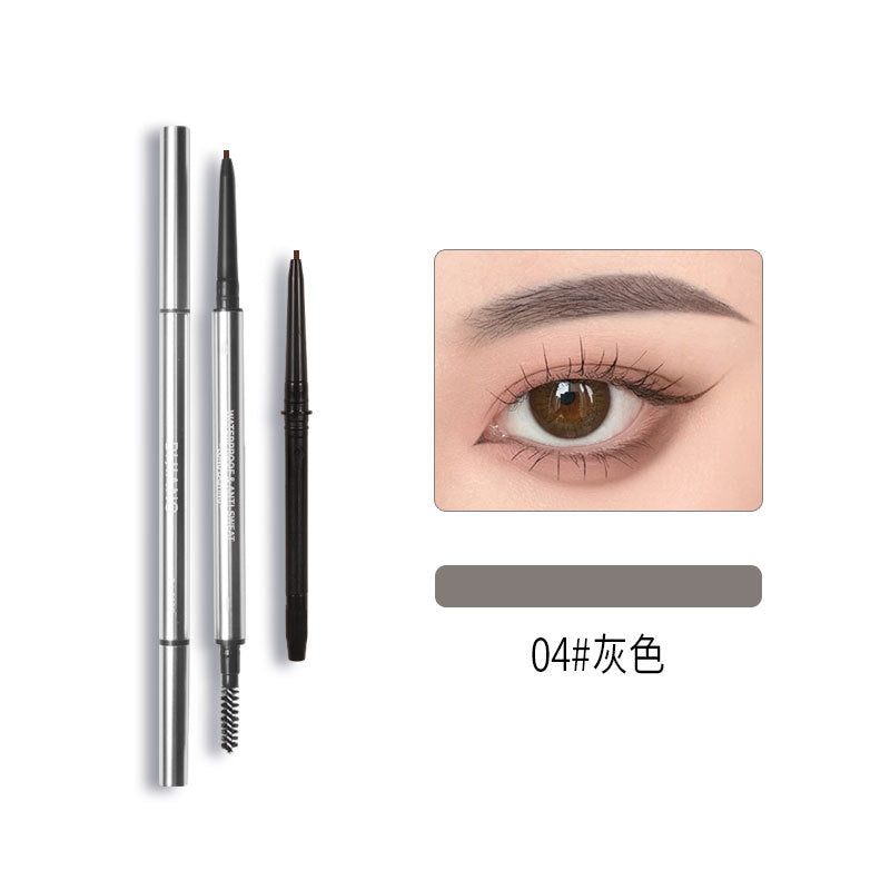 Natural mist eyebrow makeup waterproof and sweatproof ultra-fine eyebrow pencil