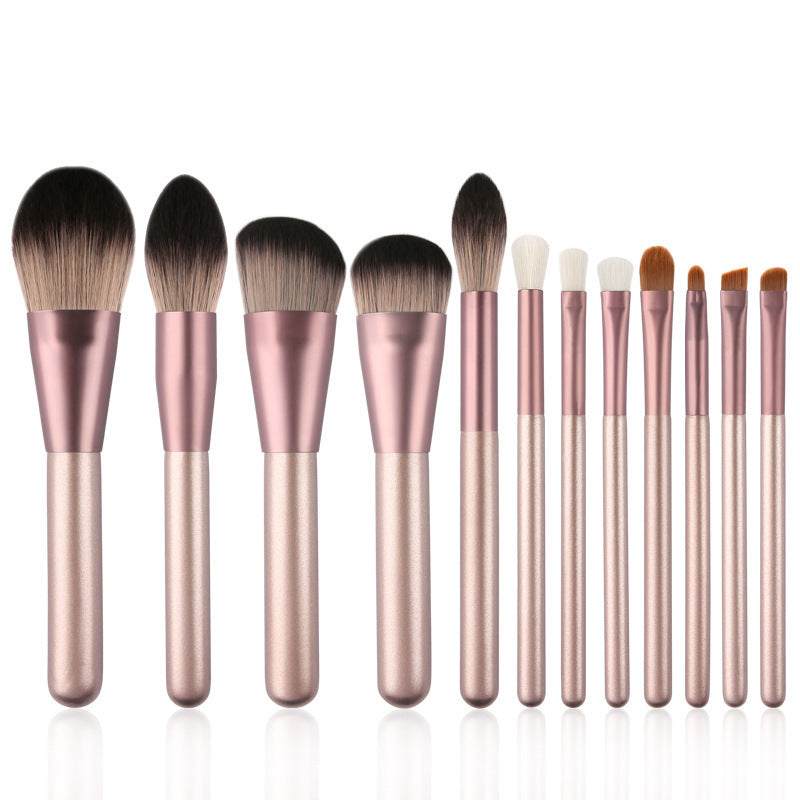 12 Small Grape Makeup Brush Set