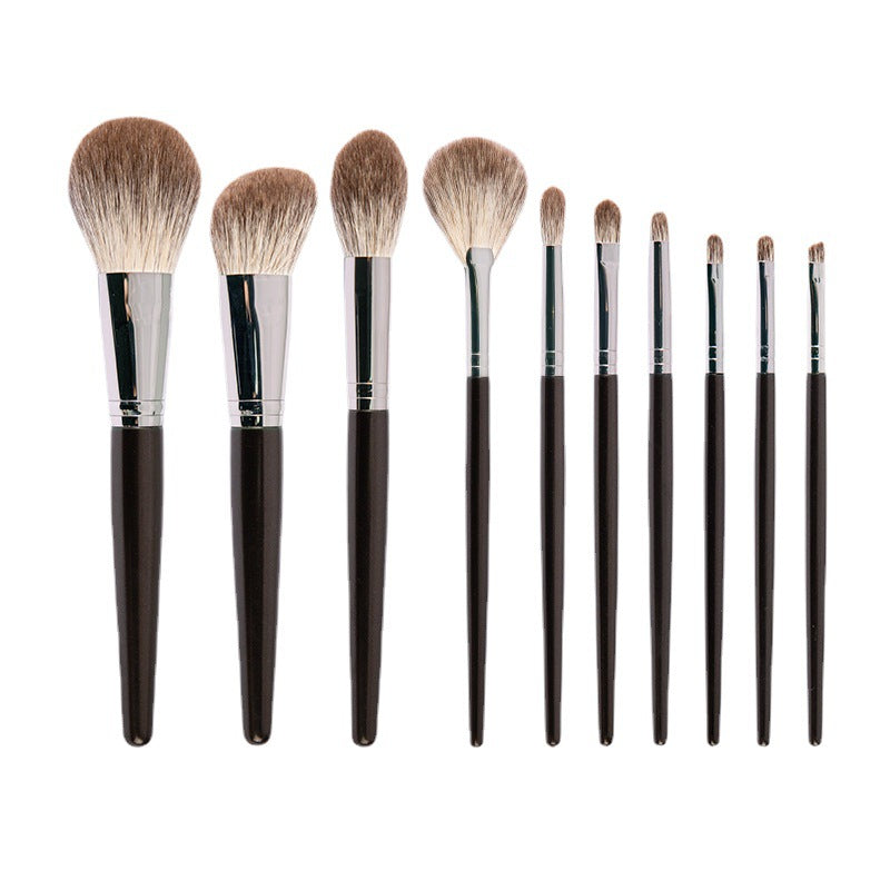 100% Snow Fox Soft Hair Makeup Brush Set
