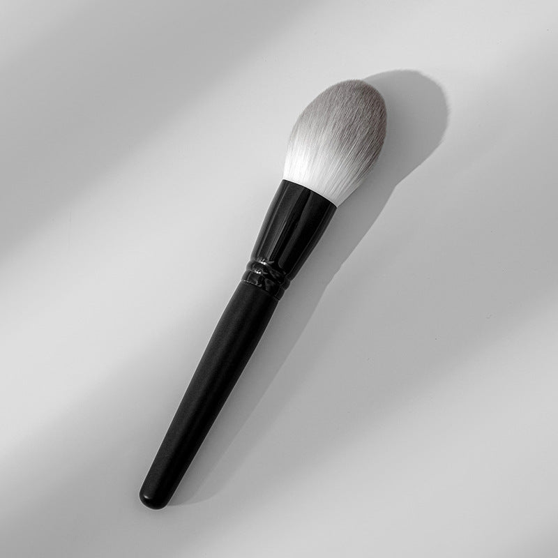 Single large flame type loose powder brush