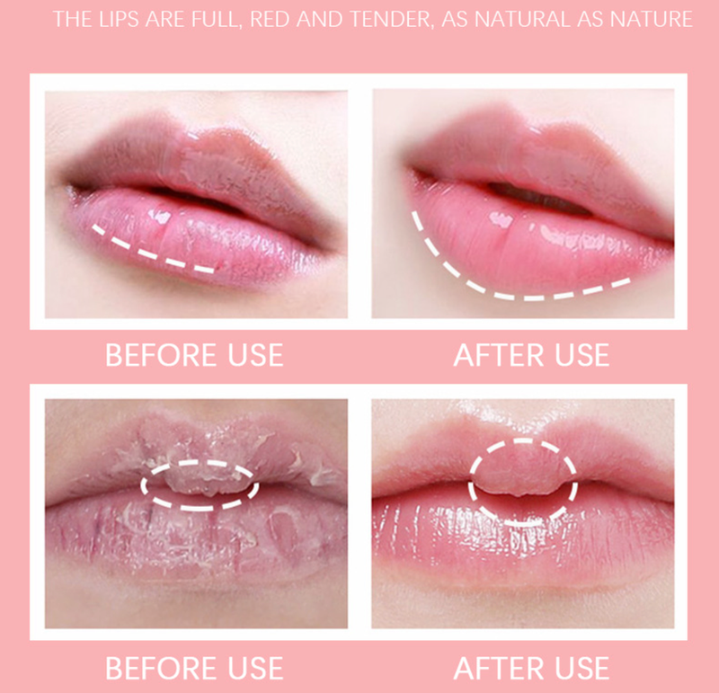Repair moisturizing fade lip wrinkles lip plumping essence lip oil (small batch can print logo)