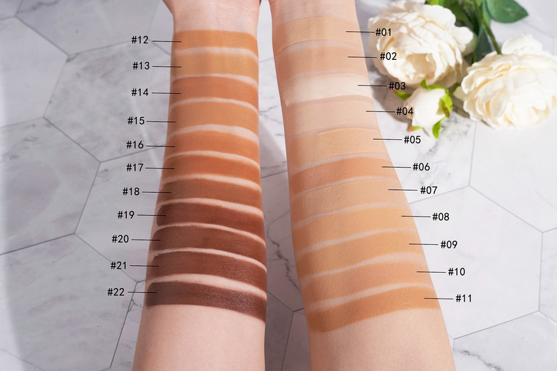 OEM ODM Color Change Waterproof Concealer foundation Private Label Liquid Full Coverage Foundation